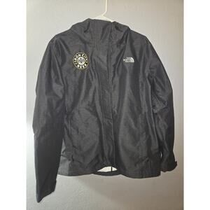 The North Face Women's Size XL DryVent Rain Jacket with "Iron City Beer" Logo